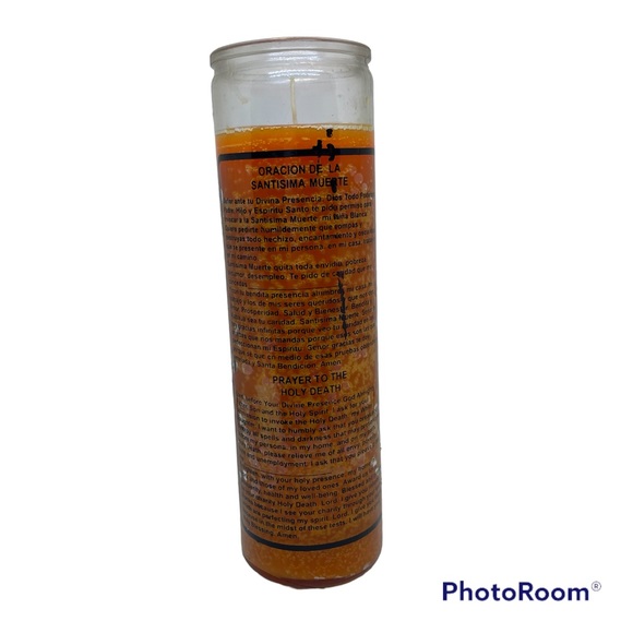 Holy death 7 days candle/ vela la santísima muerte 7 dias - Picture 2 of 3
